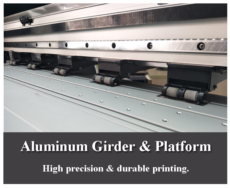 Impresora xp600 viga y plataforma de aluminio