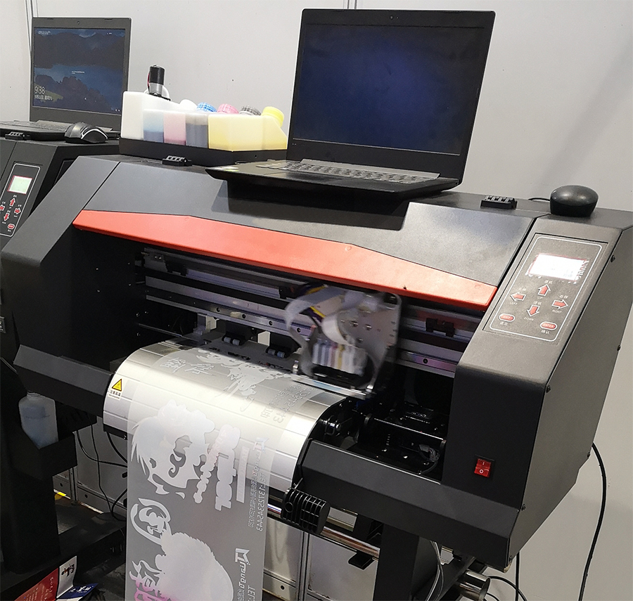 máquina de impresión dtf